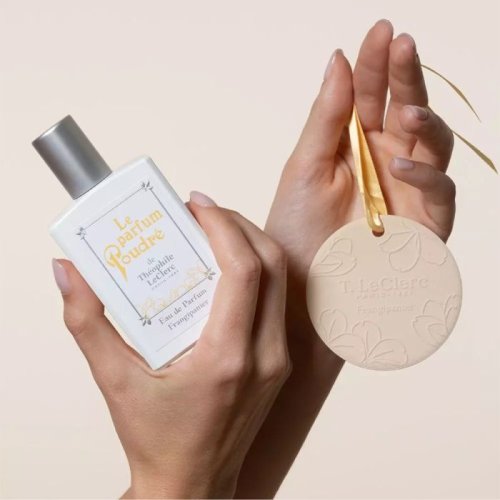 THEOPHILE LECLERC Das Parfüm-Puder Frangipanier Set - Keramik + THEOPHILE LECLERC Das Parfüm-Puder Frangipanier Set - Keramik +